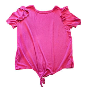 6/$20 Art Class Short Sleeve Ruffled ShoulderTee Size L 10-12 (Girl)